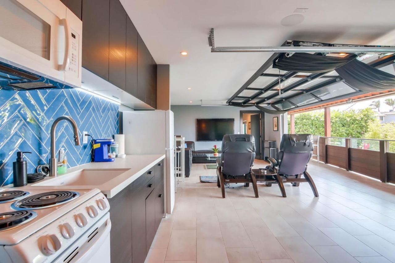 Contemporary Ocean Sunset Views With Firepit Pt Loma Close To Plnu サンディエゴ エクステリア 写真