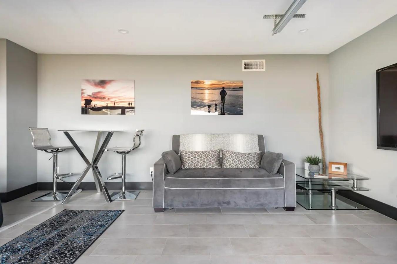 Contemporary Ocean Sunset Views With Firepit Pt Loma Close To Plnu サンディエゴ エクステリア 写真